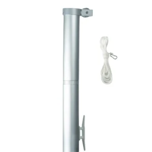 asta alluminio anodizzato esterno 2 pezzi