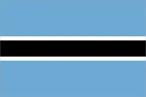 bandiera botswana