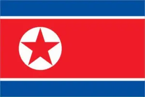 bandiera corea del nord