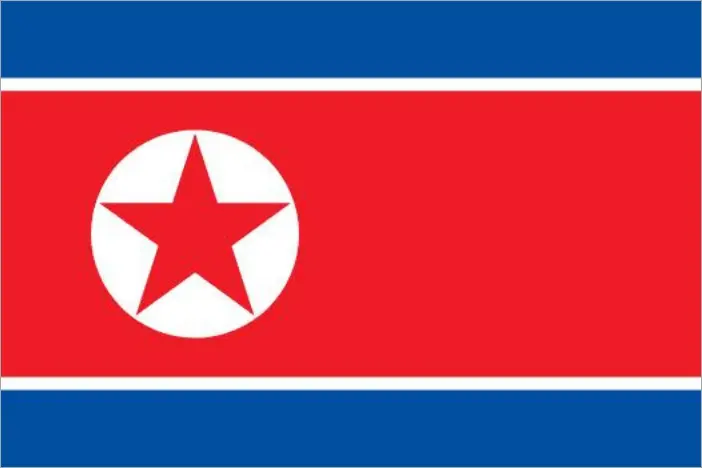 bandiera corea del nord