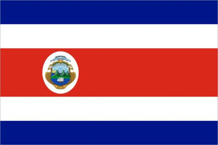 bandiera costa rica