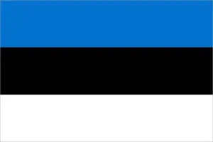 bandiera estonia ee estone