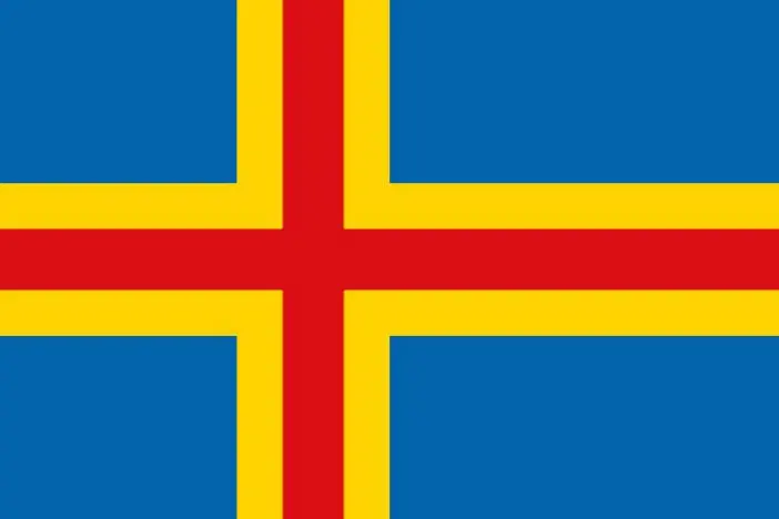 bandiera isole aland