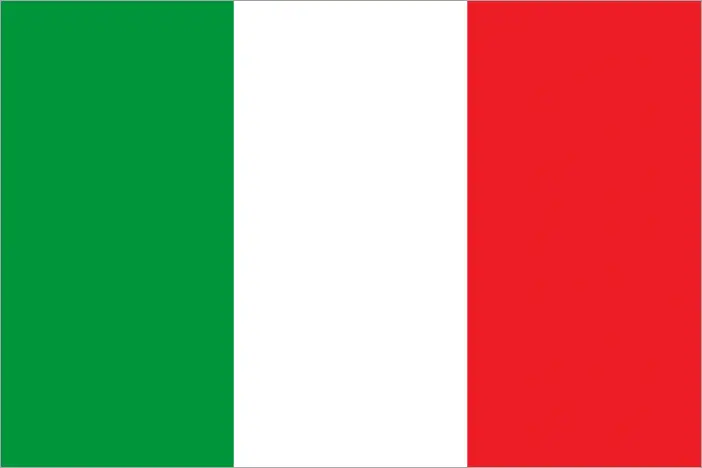 Bandiera Italia tricolore Repubblica Italiana