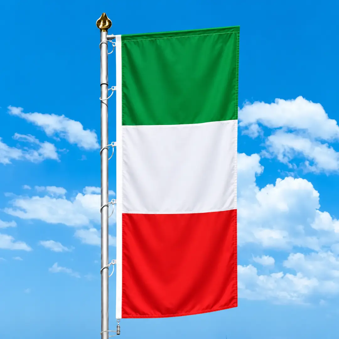 Bandiera Italiana Verticale - immagine 2