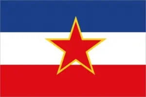 bandiera jugoslavia repubblica socialista federale
