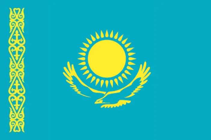 bandiera kazakistan