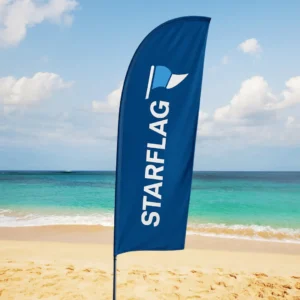 bandiera personalizzata a vela stabilimenti balneari