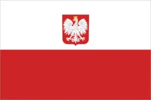 bandiera polonia marina mercantile tessuto