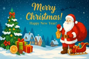 bandiera regalo buone feste