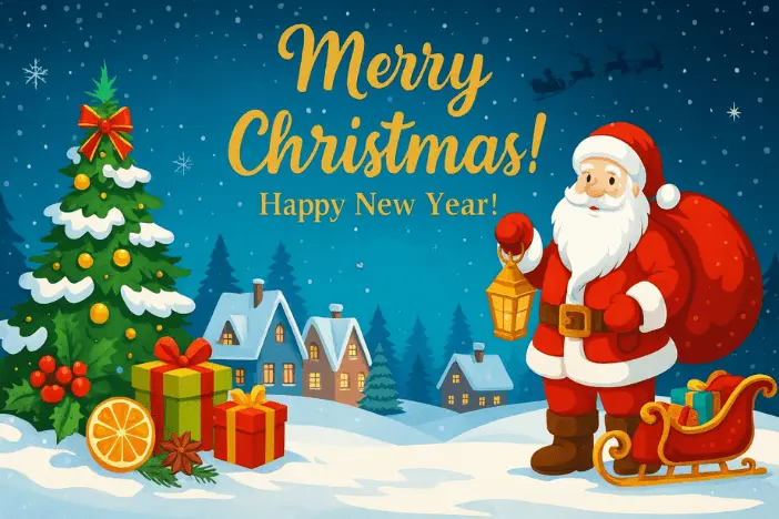 bandiera regalo buone feste