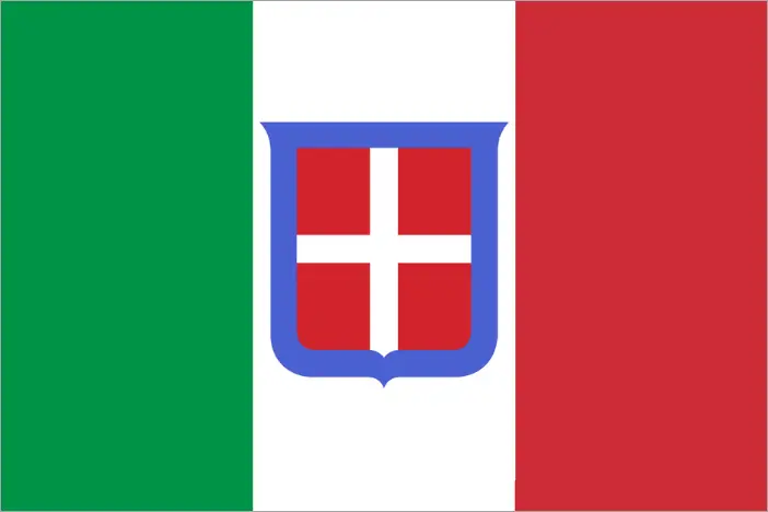 bandiera regno italia savoia
