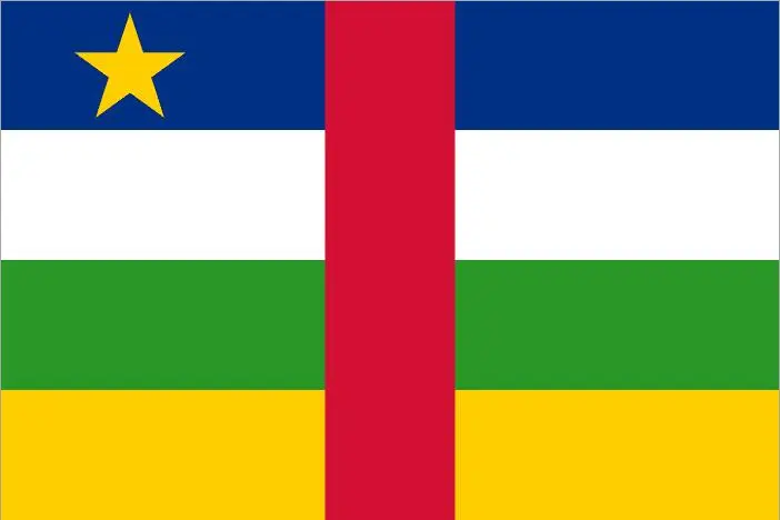 bandiera repubblica centrafricana