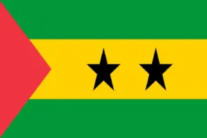 bandiera são tomé e príncipe