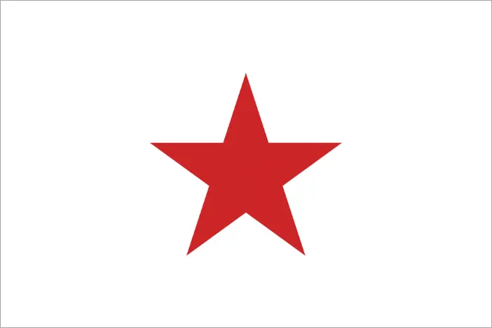 bandiera segnalazione star class flag
