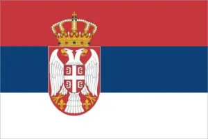 bandiera serbia