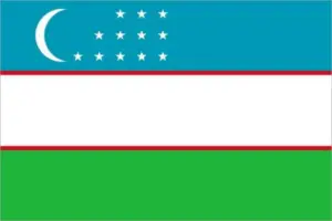 bandiera uzbekistan