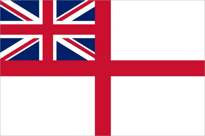 bandiera white ensign regno unito marina