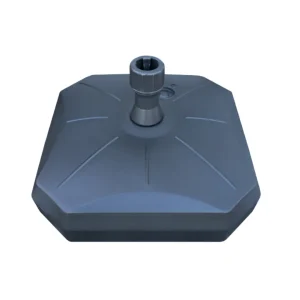 Base in plastica riempibile 52 kg per aste portabandiera D 50