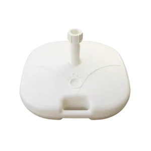 Base in plastica riempibile 20 kg per aste portabandiera D 25 o 32