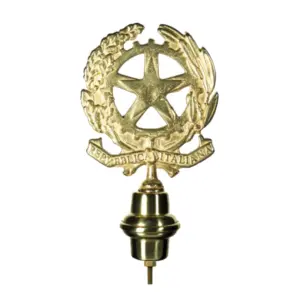 emblema repubblica italiana oro