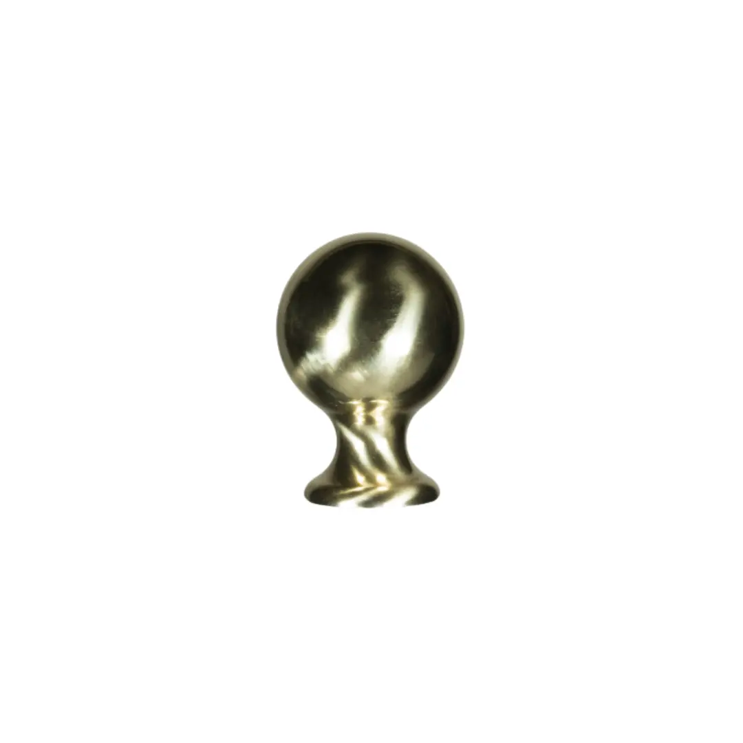 pomolo ottone oro a sfera