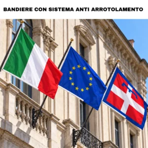 Sistema anti roll per bandiere