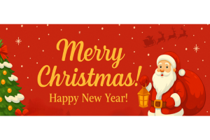 striscione natale decorazioni esterne natalizie